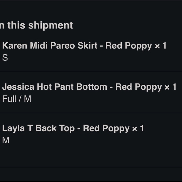 Vix red bikini and sarong NWT - Picture 2 of 3